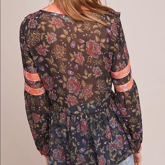 NWOT Anthropologie Boho LAIA Francesca tunic Sz M - Picture 5 of 10